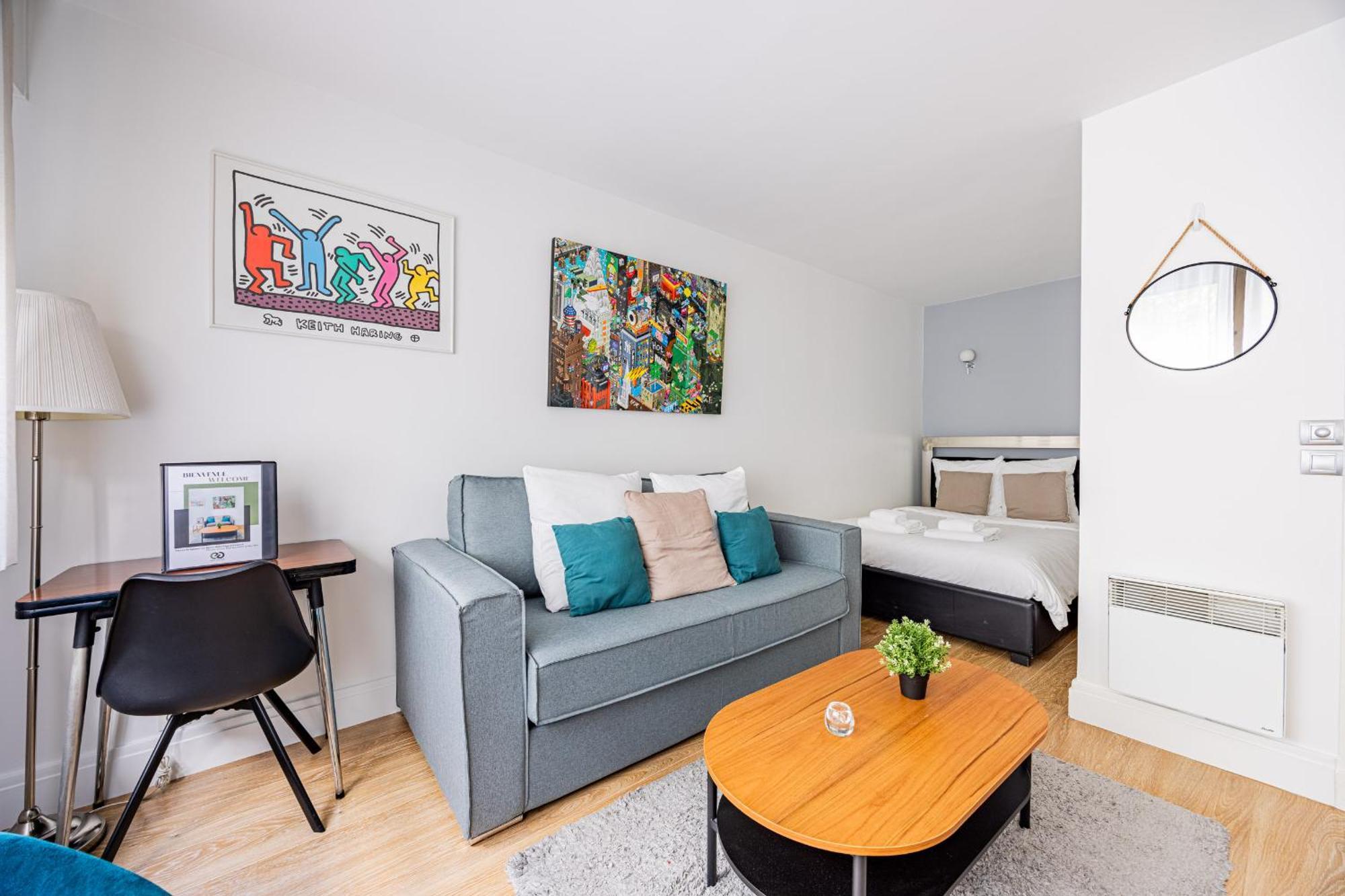 Studio Cozy Arc De Triomphe Champs Elysees 8eme Appartement